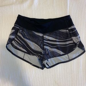 Marbles Lululemon Speed Up Shorts.